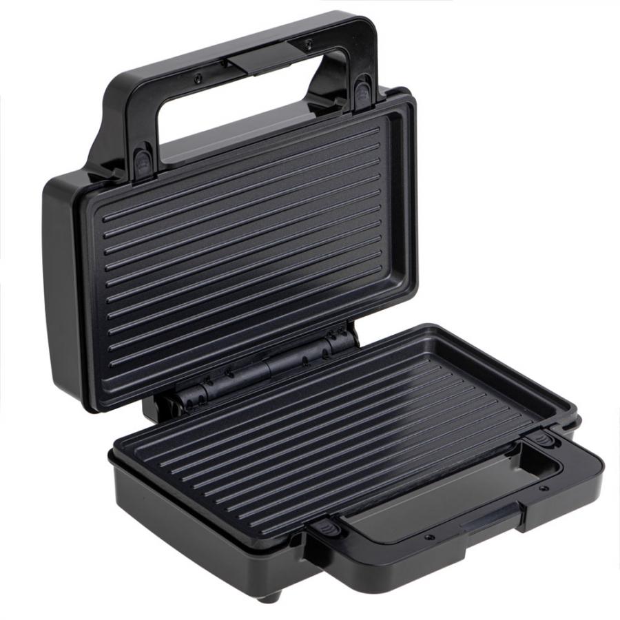ADLER 2-IN-1 SANDWICH MAKER 1400W BLACK/SILVER