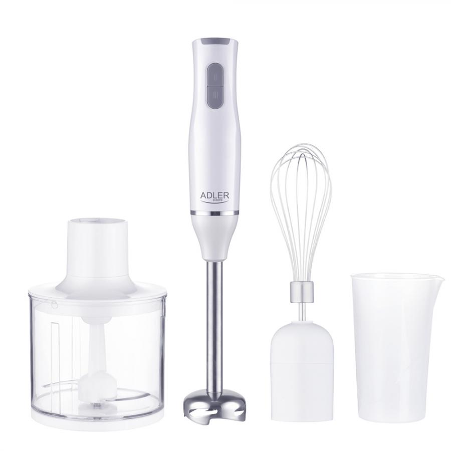 ADLER HAND BLENDER SET 500W WHITE