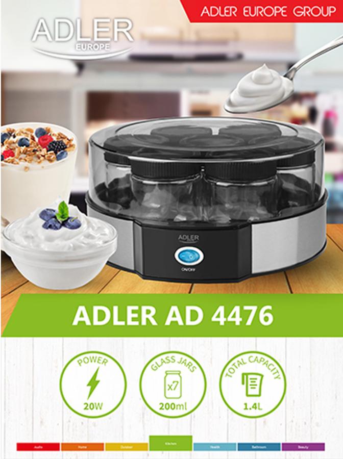 ADLER YOGHURT MAKER