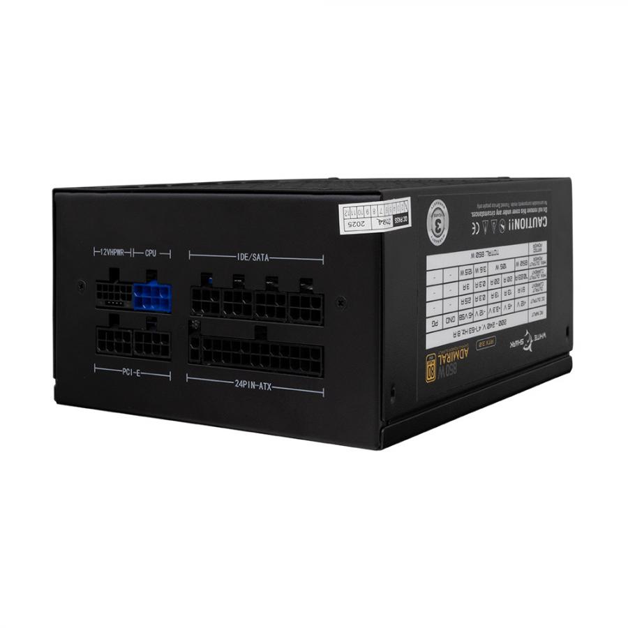 WHITE SHARK PSU 850W ADMIRAL GPSU-850W 80PLUS GOLD FULL MODULAR
