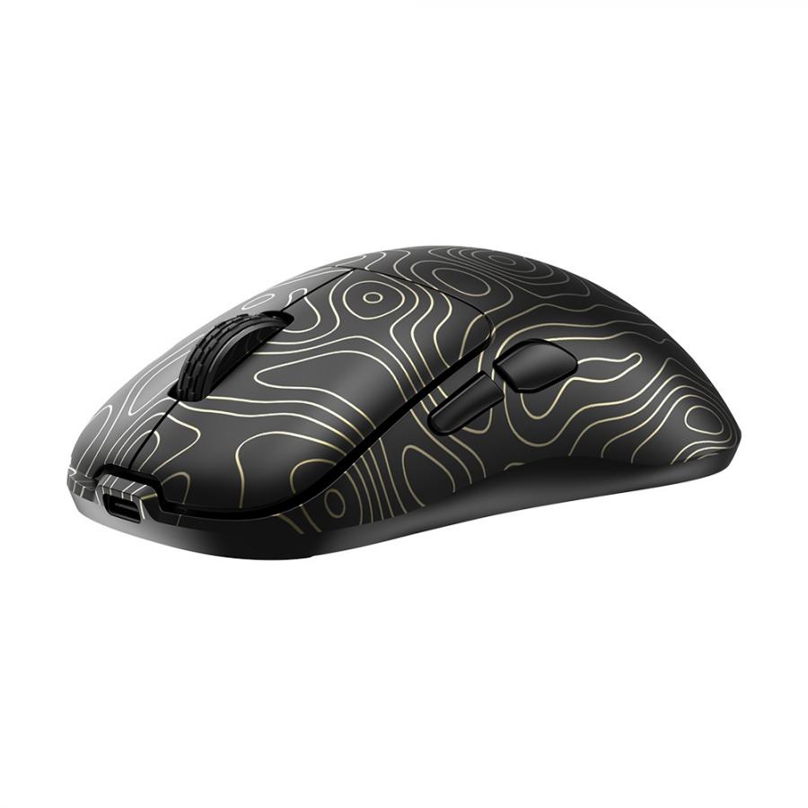WHITE SHARK GAMING MOUSE CORDLESS OPTICAL AERO WGM-5015 5000DPI-10000DPI VIA SOFTWARE GOLD
