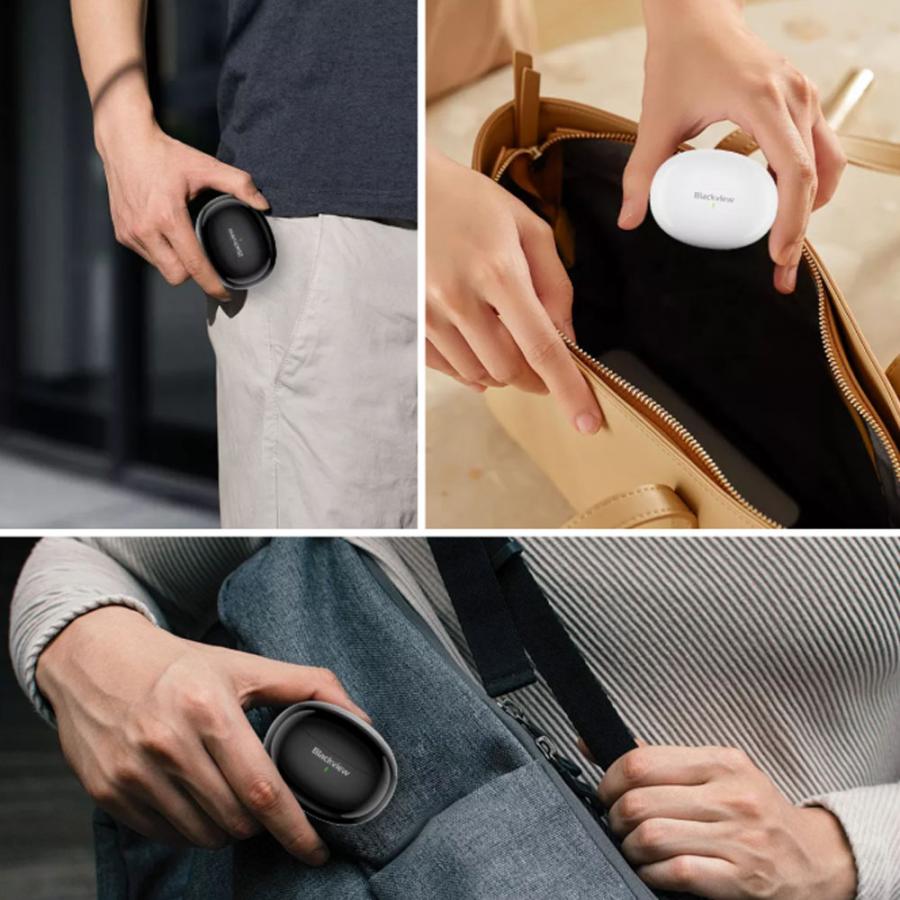 BLACKVIEW BT5.4 ENC EARBUDS WITH AI TRANSLATE FUNCTION WHITE