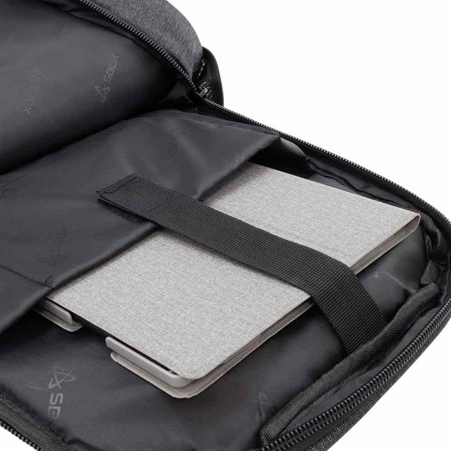 SBOX NOTEBOOK BAG 18' NSS-00280 BLACK