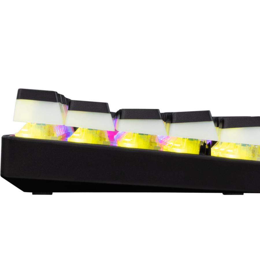 WHITE SHARK MECHANICAL KEYBOARD BLACK RED SWITCH