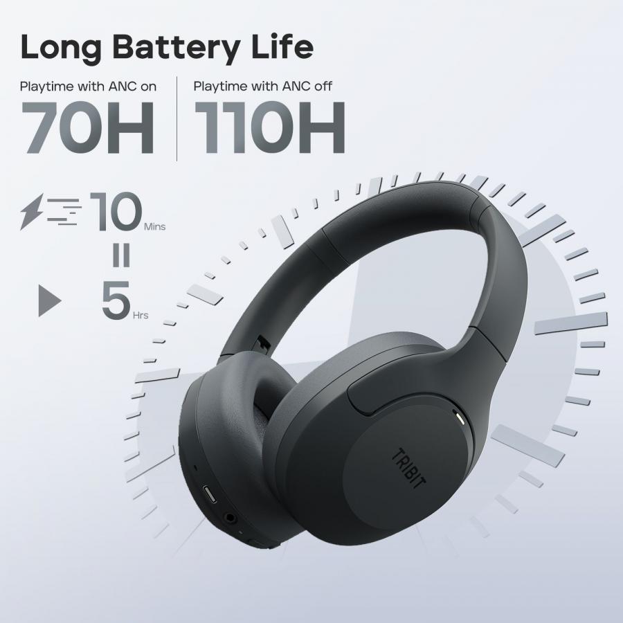 AUDIO ACC TRIBIT QUIETPLUS 81 OVER EAR HEADSET