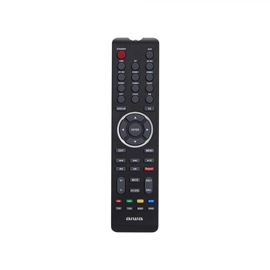 AIWA 8.2CH AUDIO VIDEO RECEIVER WITH BUIT-IN AMPLIFIER 180W BLACK