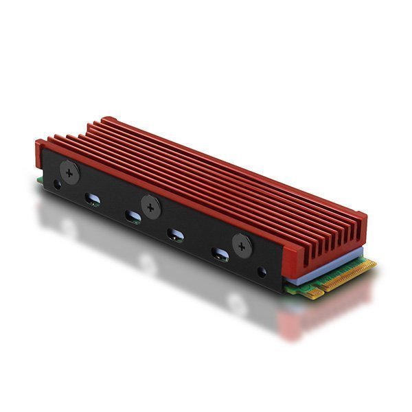 AXAGON CLR-M2 PASSIVE - M.2 SSD, 80MM SSD, ALU BODY, SILICONE THERMAL PADS