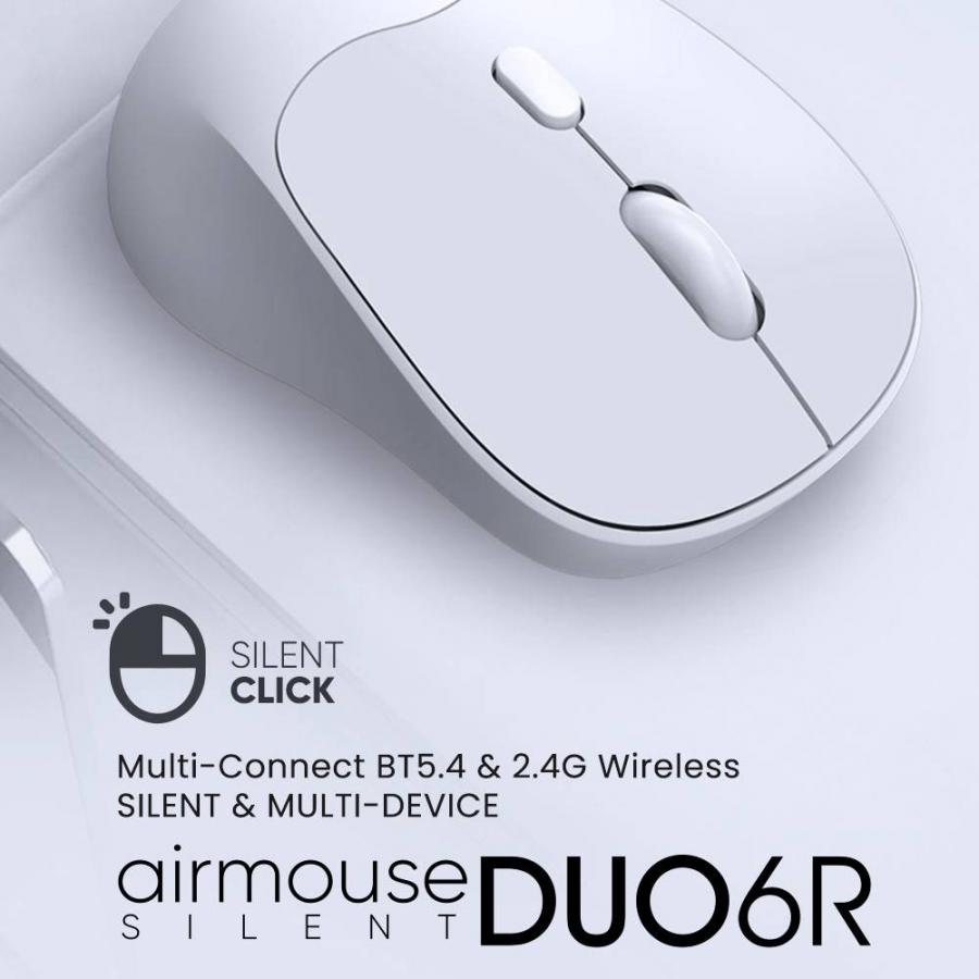 ALCATROZ SILENT BT5.4 WIRELESS MOUSE AIRMOUSE DUO 6R CLOUD