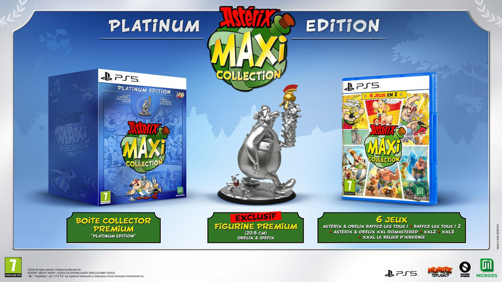 Asterix Maxi Collection - Platinum Edition PS5 NEW
