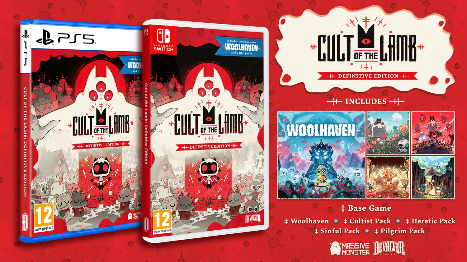 Cult of the Lamb: Definitive Edition PS5 NEW 