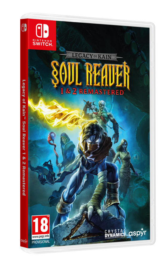 Legacy of Kain Soul Reaver 1&2 Remastered Nintendo Switch NEW