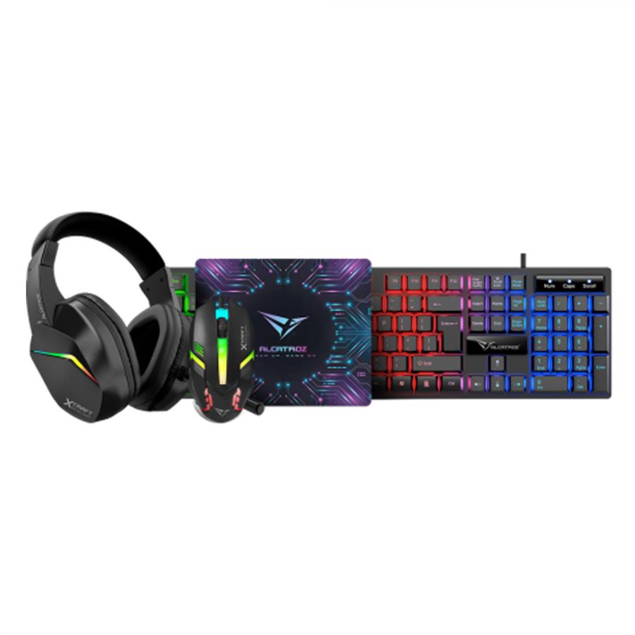 ALCATROZ 4IN1 RGB STARTED PACK X-CRAFT BASECAMP BLACK