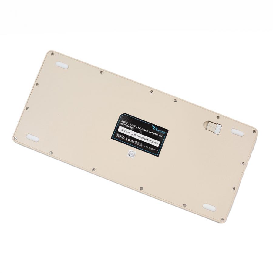 ALCATROZ WIRELESS KEYBOARD XPLORER GO! BTR 200 SAND