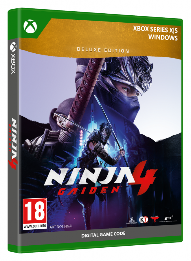 Ninja Gaiden 4 Deluxe Edition (Code in a Box) Xbox Series X NEW