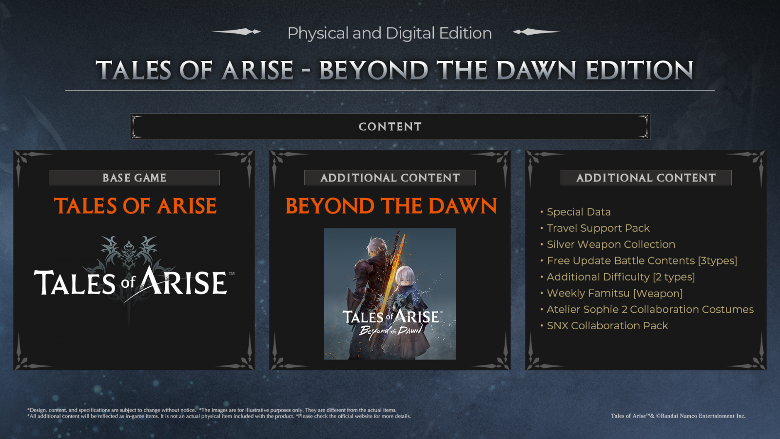 Tales of Arise Beyond the Dawn Edition Nintendo Switch 2 NEW 