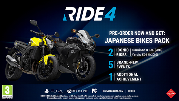 Ride 4  PC NEW