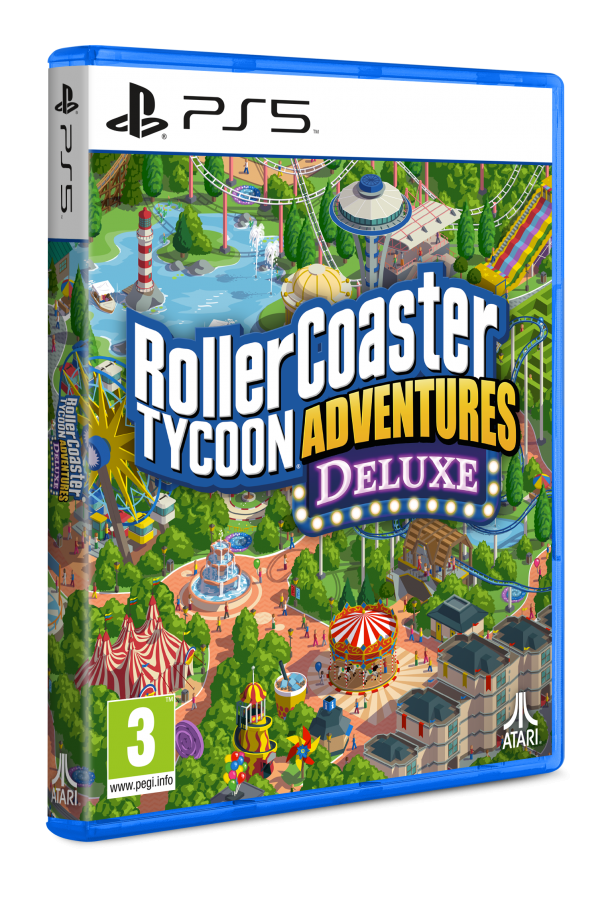 Roller Coaster Tycoon Adventures Deluxe PS5 NEW