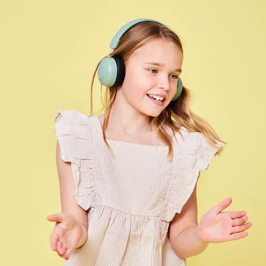 Kreafunk Kids - Buzz Junior - Dusty Green