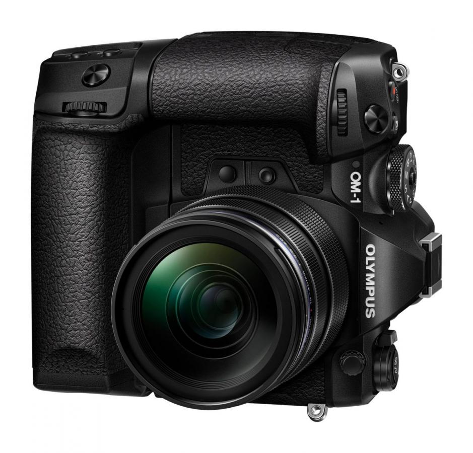 Olympus HLD-10 Power Battery Holder Grip for OM-1 (BLX-1 battery).