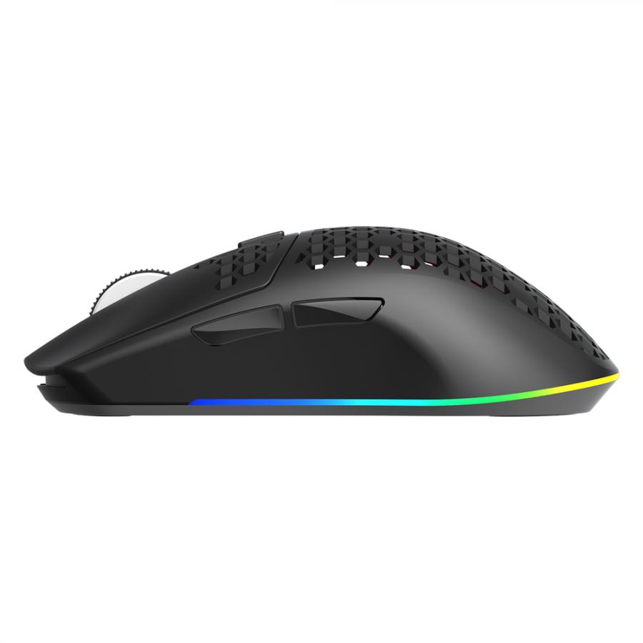 WHITE SHARK WIRELESS GAMING MOUSE DPI 10000 WGM-5020 BLACK HONEYCOMB