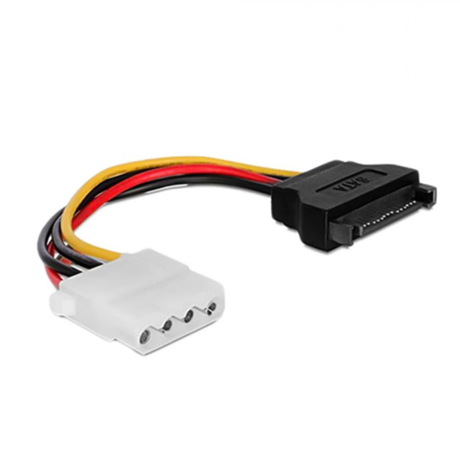 CABLEXPERT SATA (MALE) TO MOLEX (FEMALE) POWER CABLE 0,15M