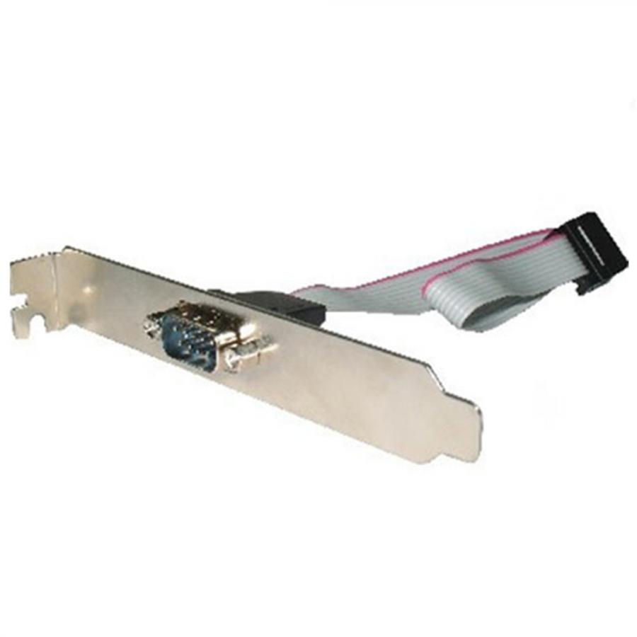 CABLEXPERT DB9 SERIAL PORT RECEPTACLE ON BRACKET