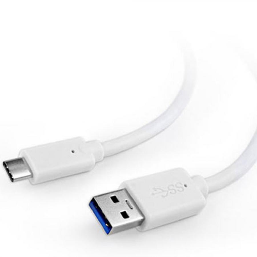 CABLEXPERT USB 3.0 AM TO TYPE-C CABLE 1,8M WHITE