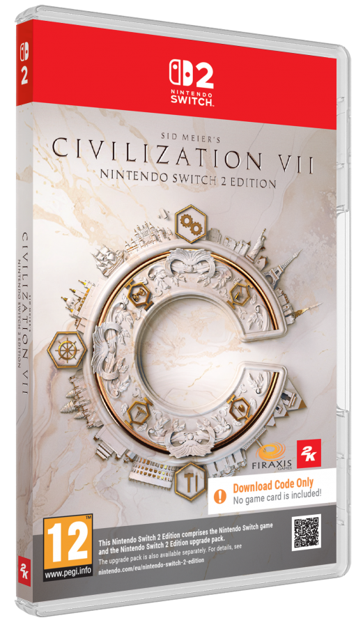 Sid Meiers Civilization VII Nintendo Switch 2 (Code in a Box) NEW