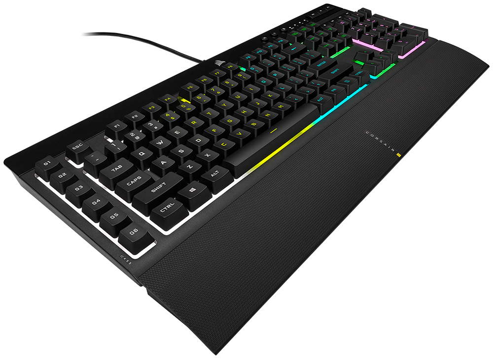 CORSAIR Keyboard K55 PRO RGB Rubber Dome (GR/US)   ( CH-9226765-GR2 ) (Open Box)