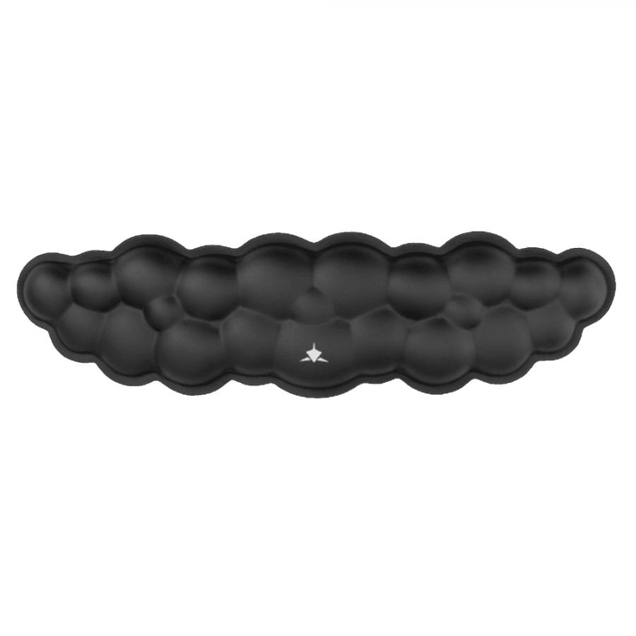 WHITE SHARK KEYBOARD WRIST REST KP-012 CUMULUS BLACK