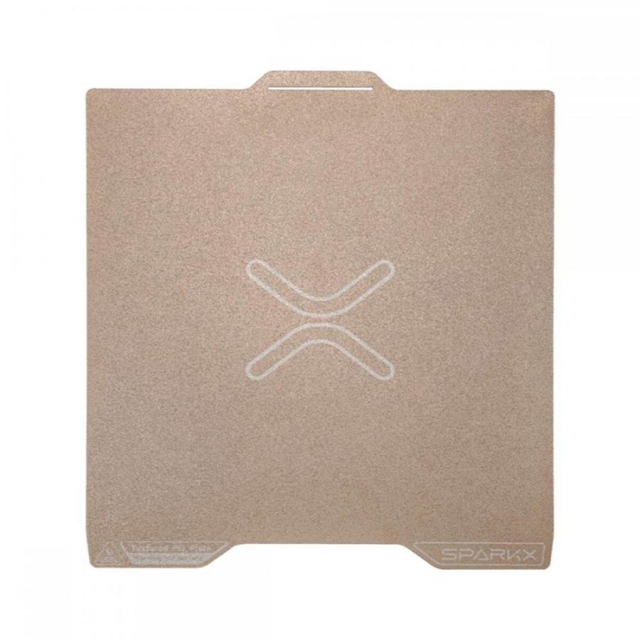 Creality SparkX i7 Dual-Texture PEI Plate - double-Sided Gold Texture Print Bed 265x300