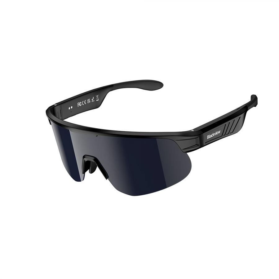 BLACKVIEW BT6.0 CYCLING SMART GLASSES UV400 PROTECTION IP54 BLACK