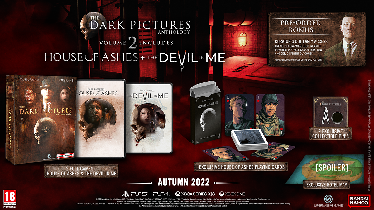 The Dark Pictures Vol 2: 3+4 Limited PS5 NEW