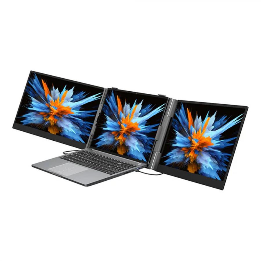 BLACKVIEW 14' DUAL LAPTOP SCREEN EXTENDER LCD 16:9 60Hz 1080P BLACK/GREY