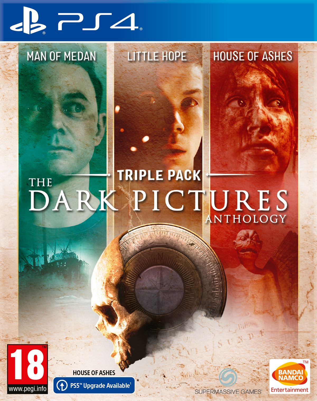 The Dark Pictures Anthology: Triple Pack Light Edition PS4 NEW