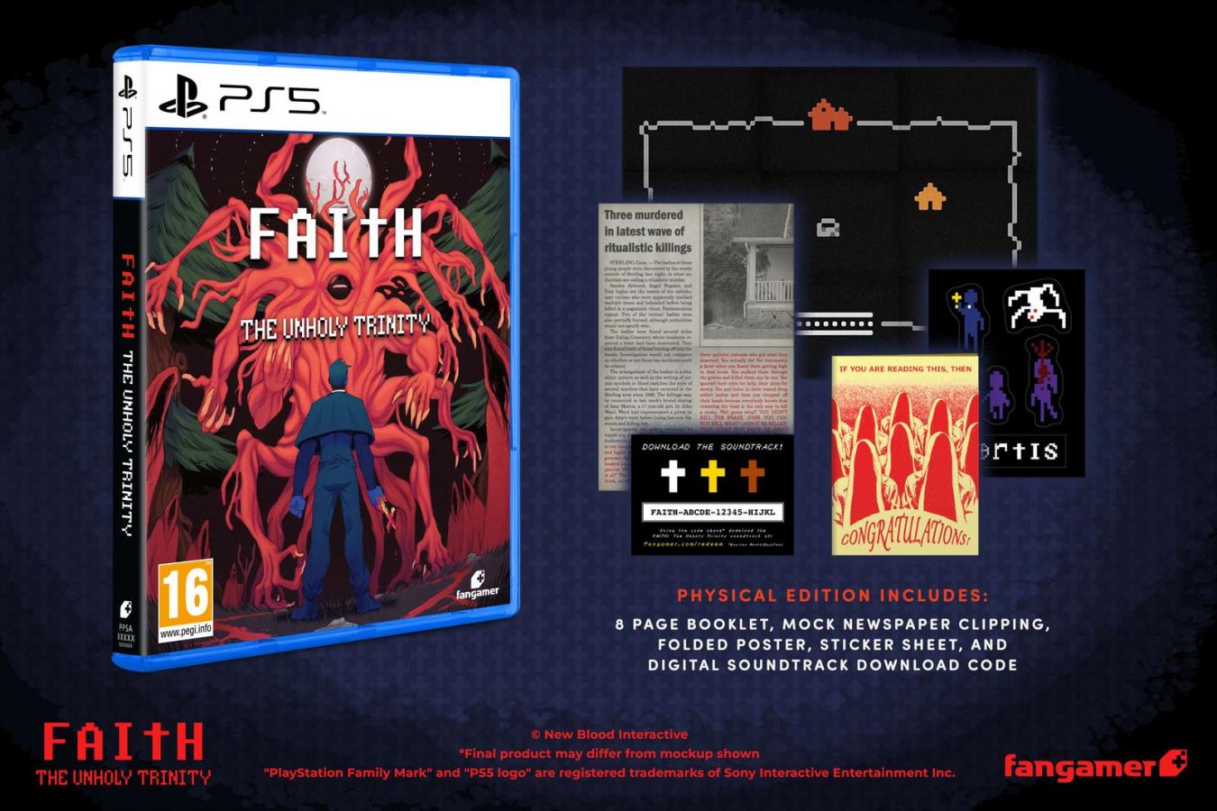 Faith: The Unholy Trinity PS5 NEW