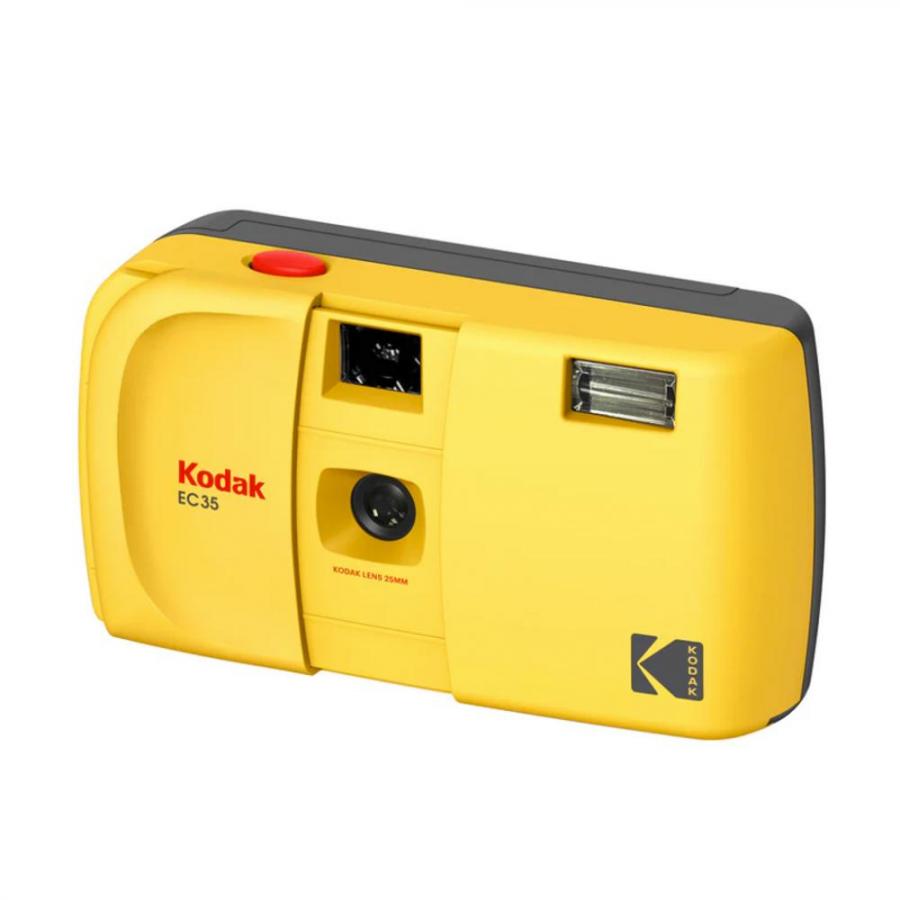 Kodak EC35 35mm Film Camera Butter Yellow