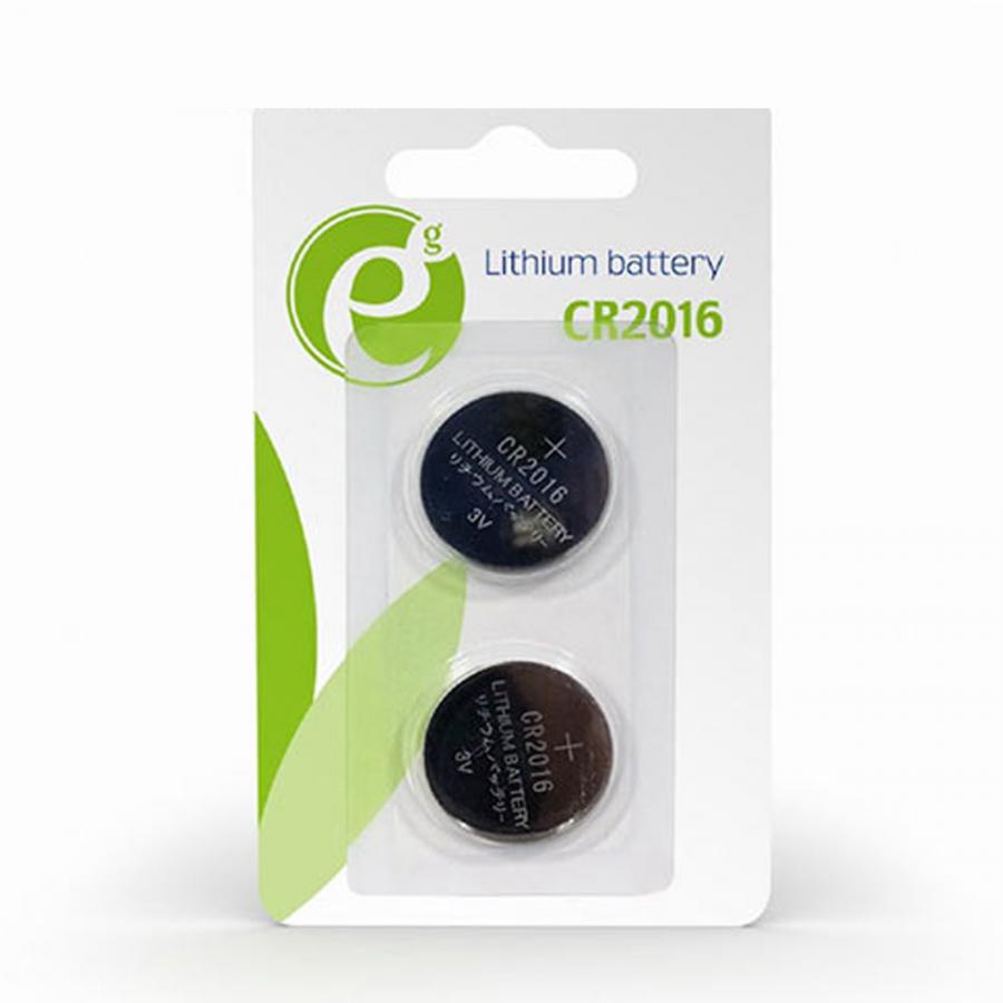 ENERGENIE BUTTON CELL CR2016 2-PACK