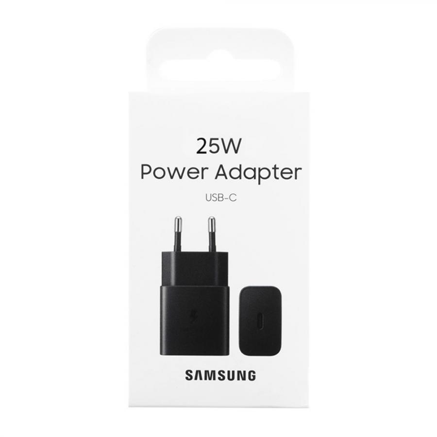 SAMSUNG TYPE-C WALL CHARGER 25W BLACK