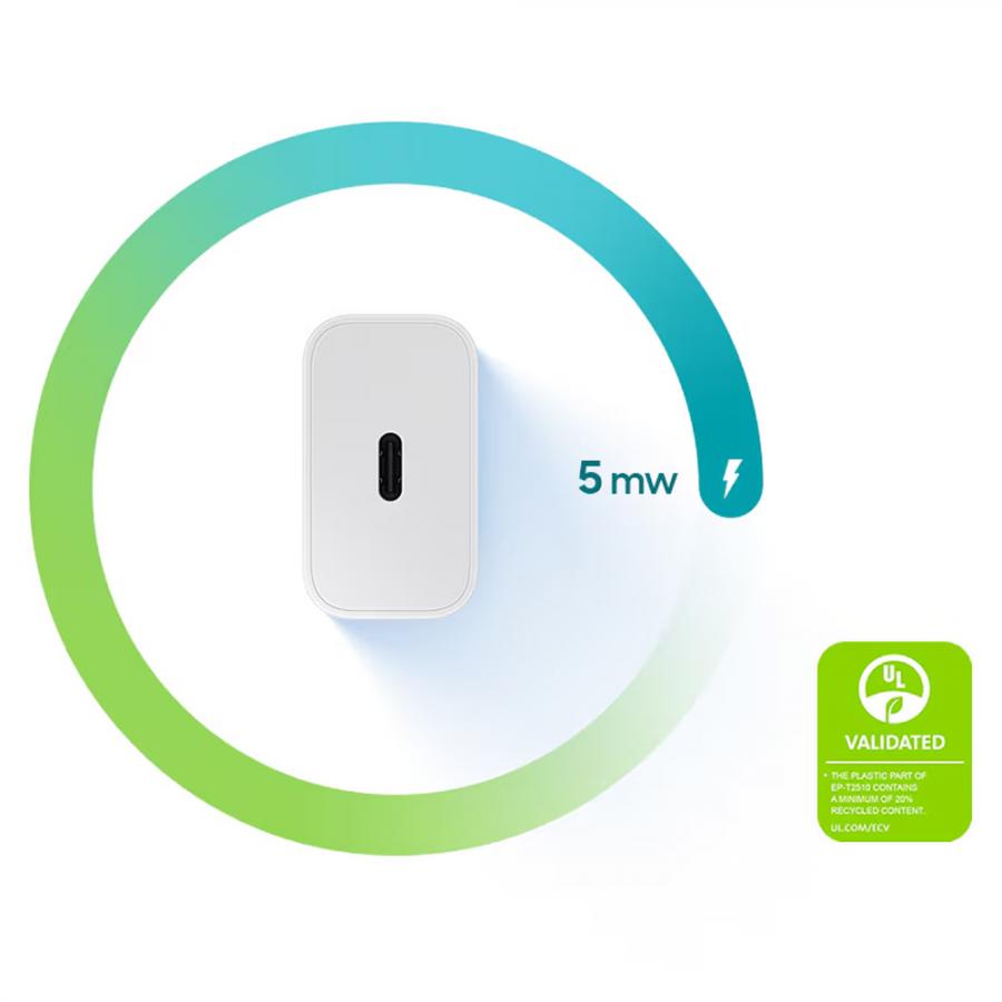 SAMSUNG TYPE-C WALL CHARGER 25W WHITE