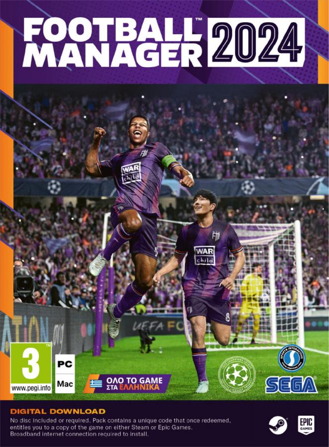 -----------Football Manager  2024   ( Code In A Box )   PC NEW ------------