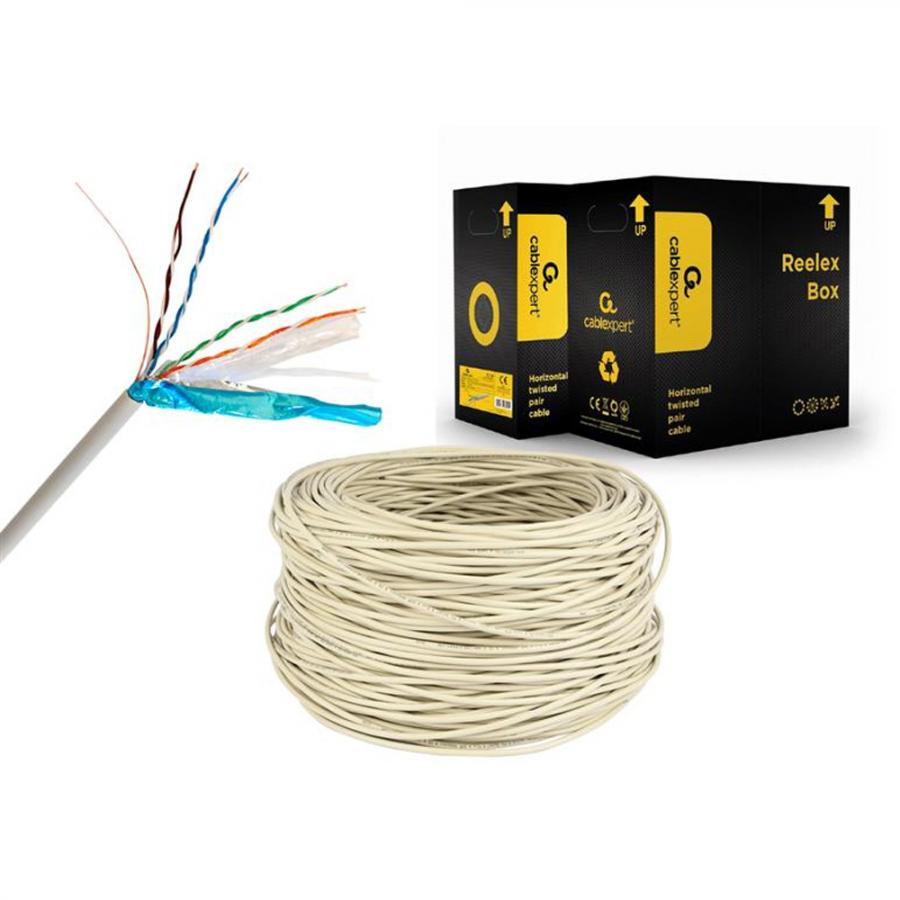 CABLEXPERT CAT6 FTP LAN CABLE (PREMIUM CCA), SOLID, ECA, 305M