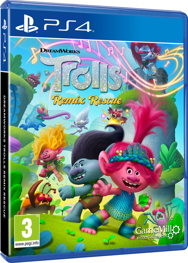 DreamWorks Trolls : Remix Rescue PS4 NEW