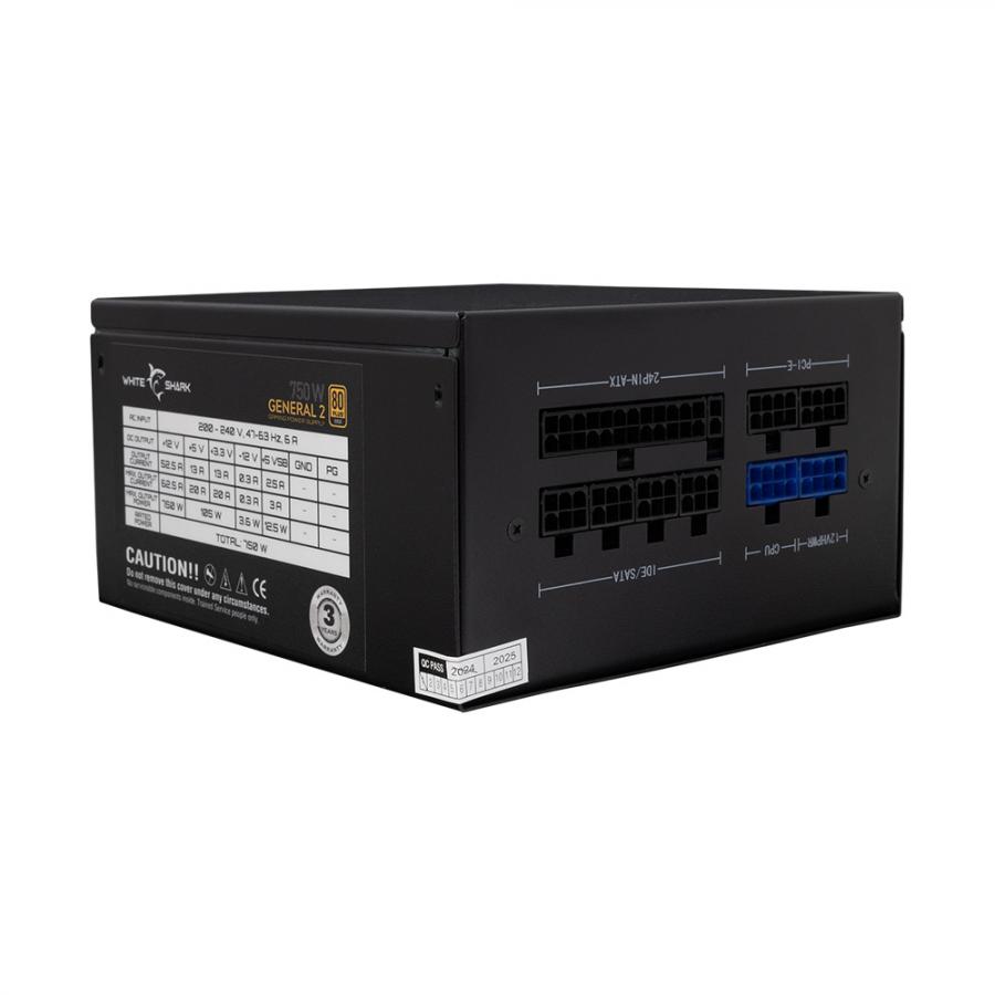 WHITE SHARK PSU 750W GENERAL-2 GPSU-750W 80PLUS GOLD FULL MODULAR