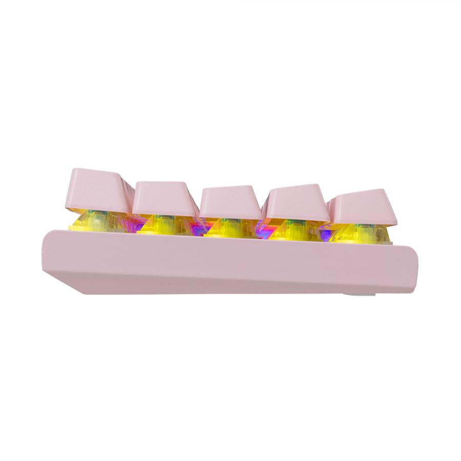 WHITE SHARK MECHANICAL KEYBOARD GK-002421V2 US BLUE SWITCH WAKIZASHI-2 PINK