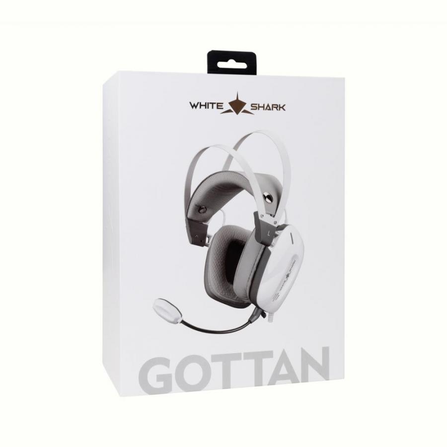 WHITE SHARK PL GAMING HEADSET GH-2446 GOTTAN WHITE