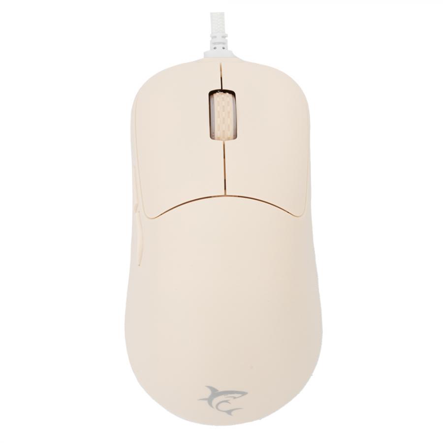 WHITE SHARK MOUSE GM-5014 GRAPHENE 12.400 DPI BEIGE