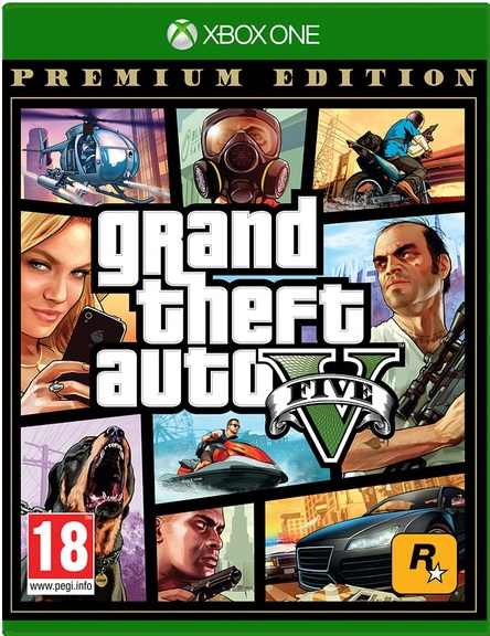 Grand Theft Auto V Premium Edition XONE NEW