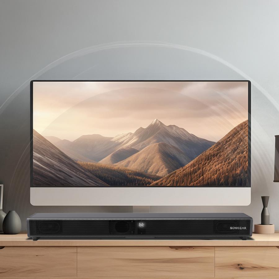 SONICGEAR BT V5.0 CH2.0 M2W AIRBASS-X SOUND BAR HD3202 BLACK