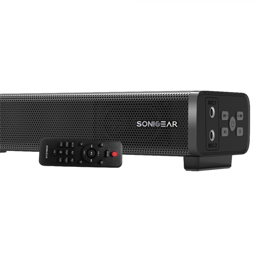SONICGEAR BT V5.0 CH2.0 M2W AIRBASS-X SOUND BAR HD3202 BLACK